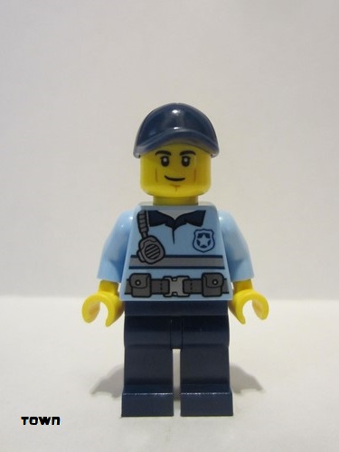 lego 2022 mini figurine cty1373 Police - City Officer