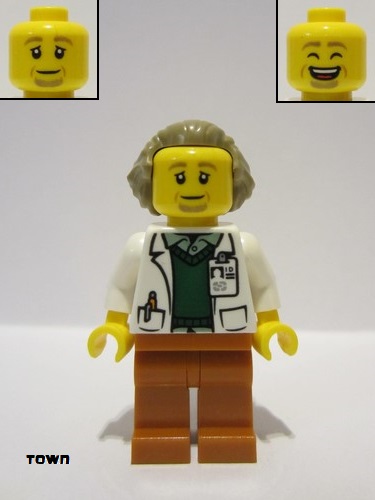 lego 2022 mini figurine cty1428 Dr. Barnaby Wylde