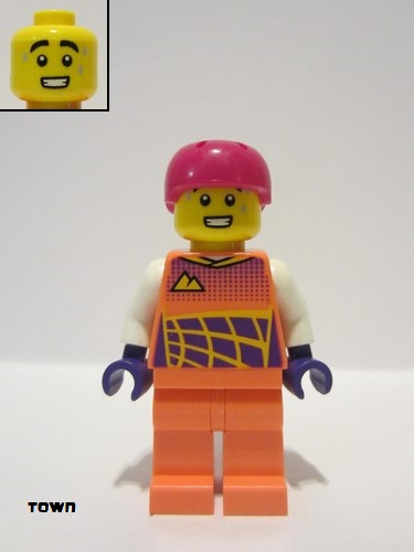 lego 2022 mini figurine cty1470 Cyclist