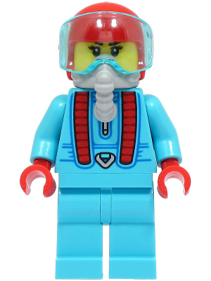 lego 2022 mini figurine cty1496 Stuntz Driver