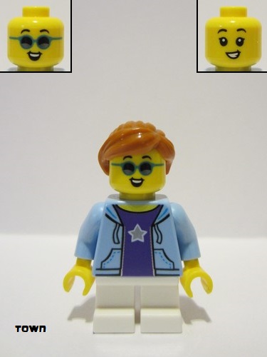 lego 2022 mini figurine cty1497 Stuntz Spectator