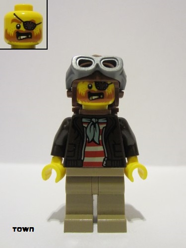 lego 2022 mini figurine cty1499 Chuck D. Goldberg  