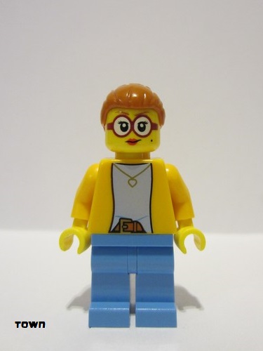 lego 2022 mini figurine twn419 Gallery Owner