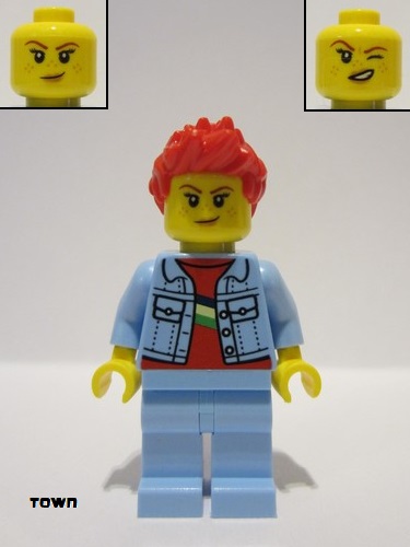 lego 2022 mini figurine twn440 Woman