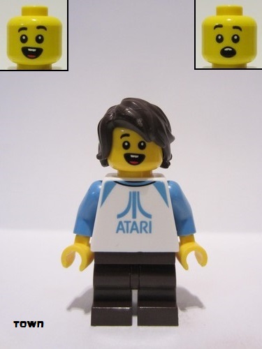 lego 2022 mini figurine twn444 Atari Video Game Player  