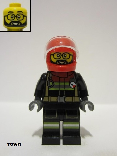 lego 2023 mini figurine cty1567 Fire