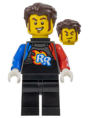 lego 2023 mini figurine cty1578 Rocket Racer - Stuntz Driver