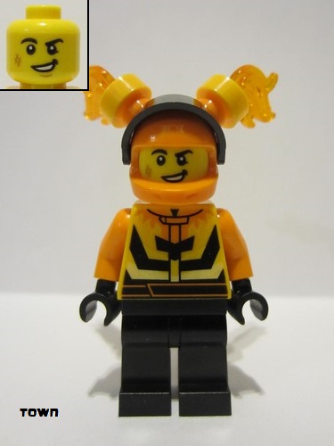 lego 2023 mini figurine cty1590 Stuntz Driver