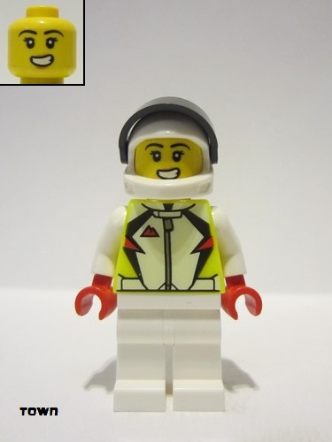 lego 2023 mini figurine cty1591 Stuntz Driver