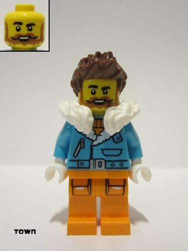 lego 2023 mini figurine cty1612 Arctic Explorer Captain