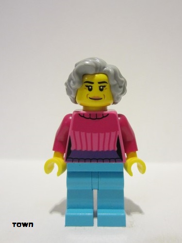 lego 2023 mini figurine cty1622 Grandmother