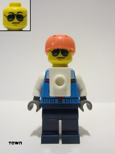 lego 2023 mini figurine cty1635 Rock Climber