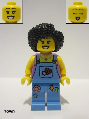 lego 2023 mini figurine cty1648 Street Performer / Busker