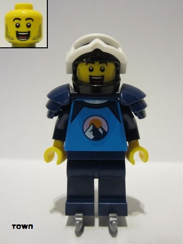 lego 2023 mini figurine cty1682 Ice Hockey Player