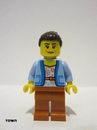 lego 2023 mini figurine twn454 Club Owner / Manager  