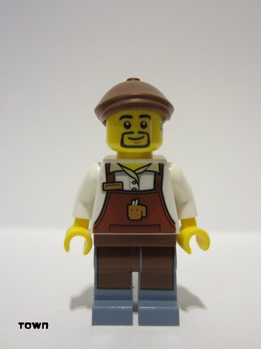 lego 2023 mini figurine twn473 Barista