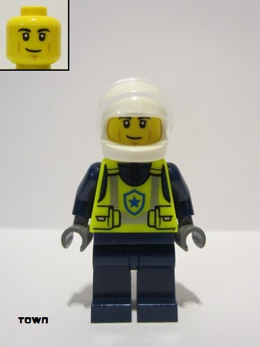 lego 2024 mini figurine cty1730 Police - City Officer
