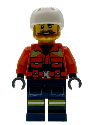 lego 2026 mini figurine cty1956 Coast Guard City