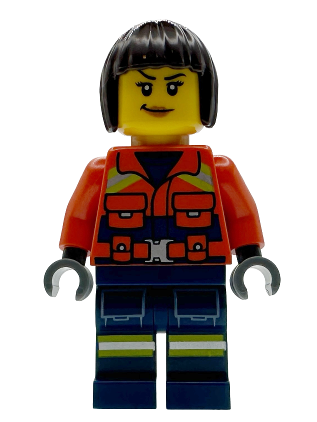 lego 2026 mini figurine cty1958 Coast Guard City