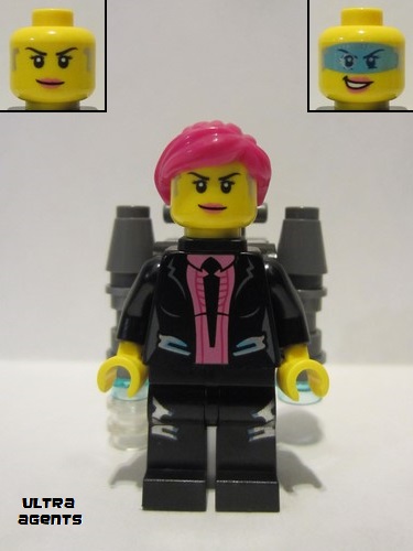 lego 2014 mini figurine uagt018 Agent Caila Phoenix With Jet Pack without Sticker 