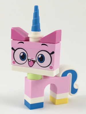 lego 2018 mini figurine uni01 Unikitty Happy 