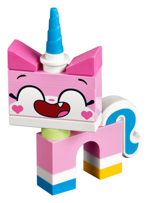 lego 2018 mini figurine uni02 Unikitty Laughing 