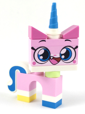 lego 2018 mini figurine uni07 Unikitty Large Smile 