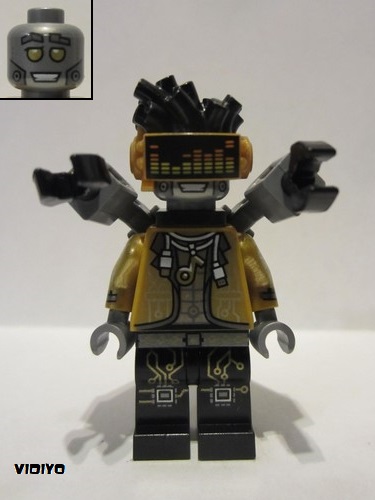 lego 2021 mini figurine vid014 HipHop Robot