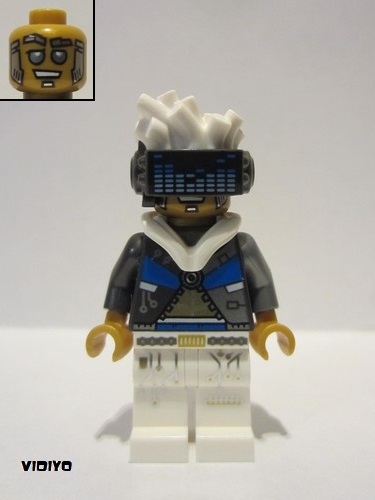 lego 2021 mini figurine vid024 Bass Bot