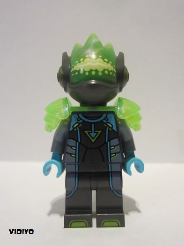 lego 2021 mini figurine vid031 Alien Singer