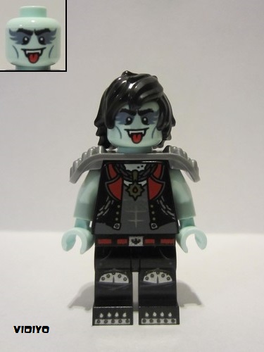 lego 2021 mini figurine vid033 Vampire Guitarist