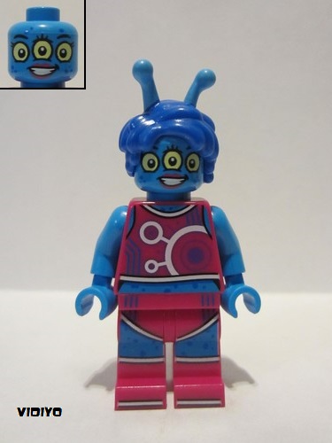 lego 2021 mini figurine vid035 Alien Dancer  