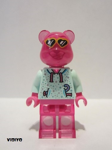 lego 2021 mini figurine vid043 DJ Rasp-Beary  