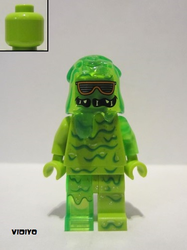 lego 2021 mini figurine vid044 Slime Singer  