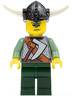 lego 2005 mini figurine vik002 Viking Warrior 3d  