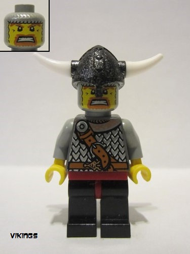 lego 2005 mini figurine vik003 Viking Warrior 4c  