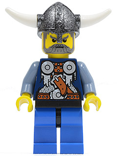 lego 2005 mini figurine vik004 Viking Warrior 2d  