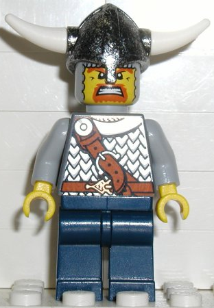 lego 2005 mini figurine vik008 Viking Warrior 4d  