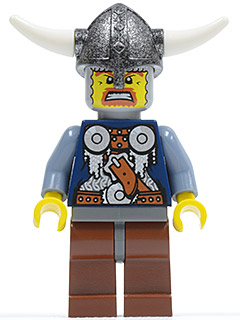 lego 2006 mini figurine vik024 Viking Warrior 2c  