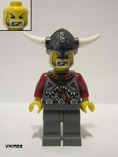 lego 2006 mini figurine vik025 Viking Warrior 5e  