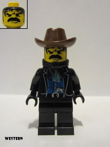 lego 1996 mini figurine ww007 Bandit 1