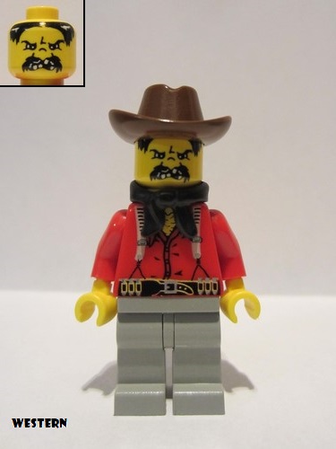 lego 1996 mini figurine ww008 Bandit 2