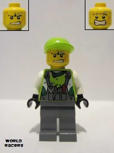 lego 2010 mini figurine wr014 Crew Member 3  