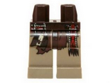 Dark Brown Hips and Dark Tan Legs with Pouch and Sash Pattern (Tonto)