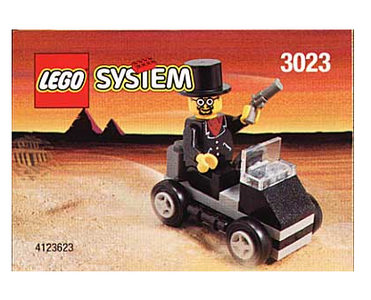 lego 1998 set 3023 Slyboot Car 