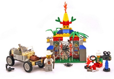 lego 1999 set 5936 Spider's Secret / Señor Gomez's Expedition