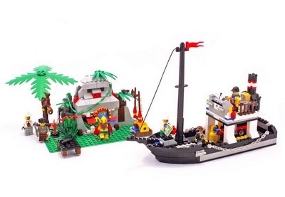 lego 1999 set 5976 River Expedition 