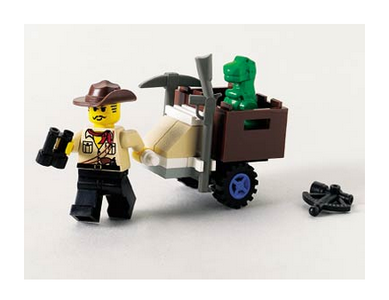 lego 2000 set 1278 Johnny Thunder & Baby T