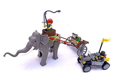 lego 2003 set 7414 Elephant Caravan