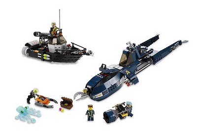 lego 2008 set 8636 Mission 7 : Deep Sea Quest